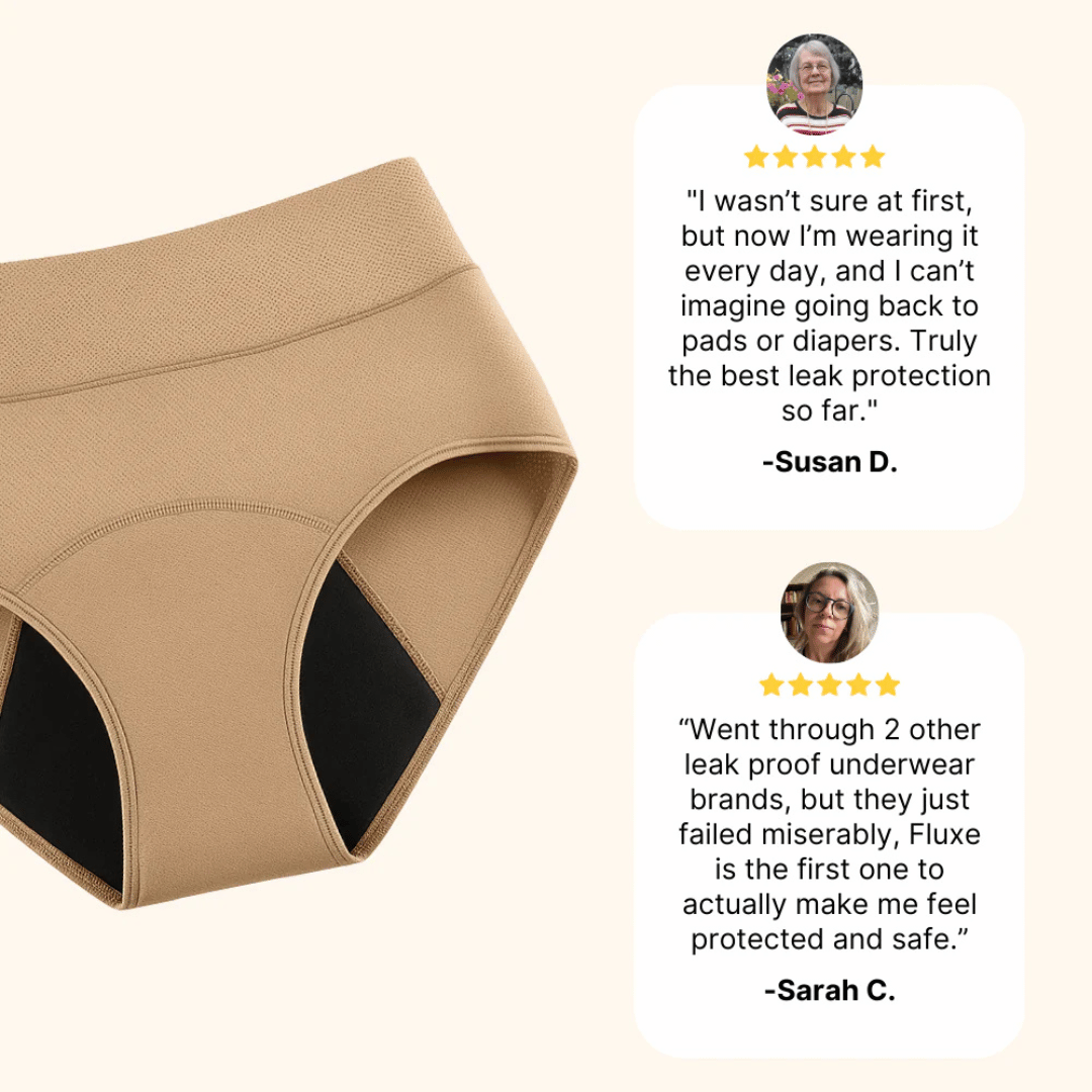 Leak-Proof Underwear That Won't Let You Down for Women 55+ (4-pack)