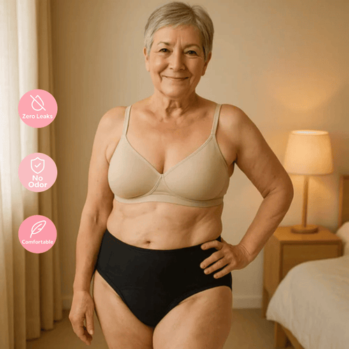 Leak-Proof Underwear That Won't Let You Down for Women 55+ (4-pack)